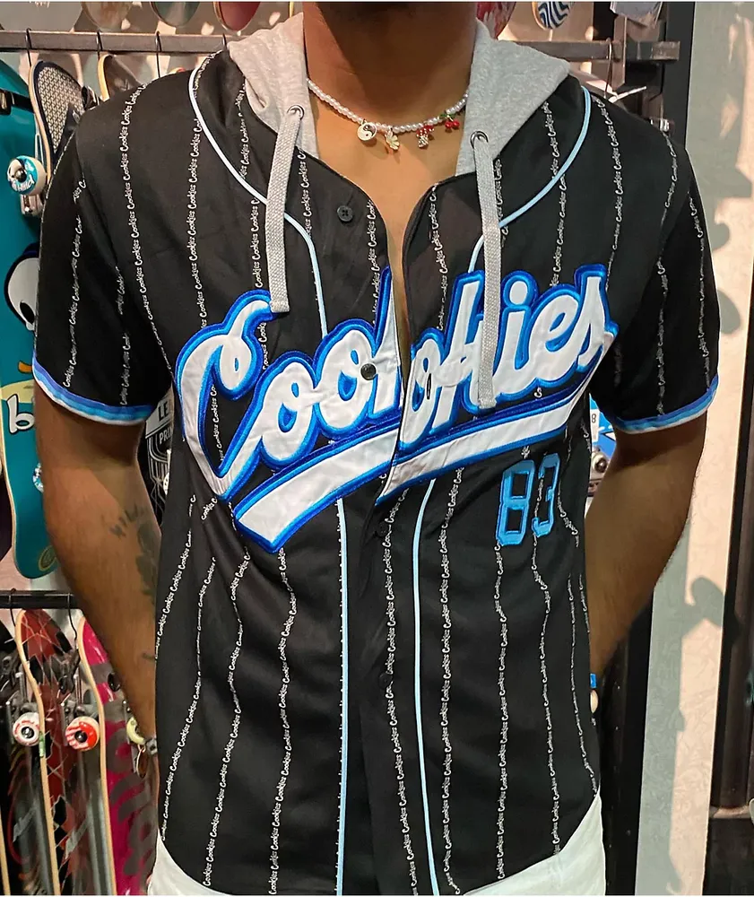 Hooded baseball jersey store