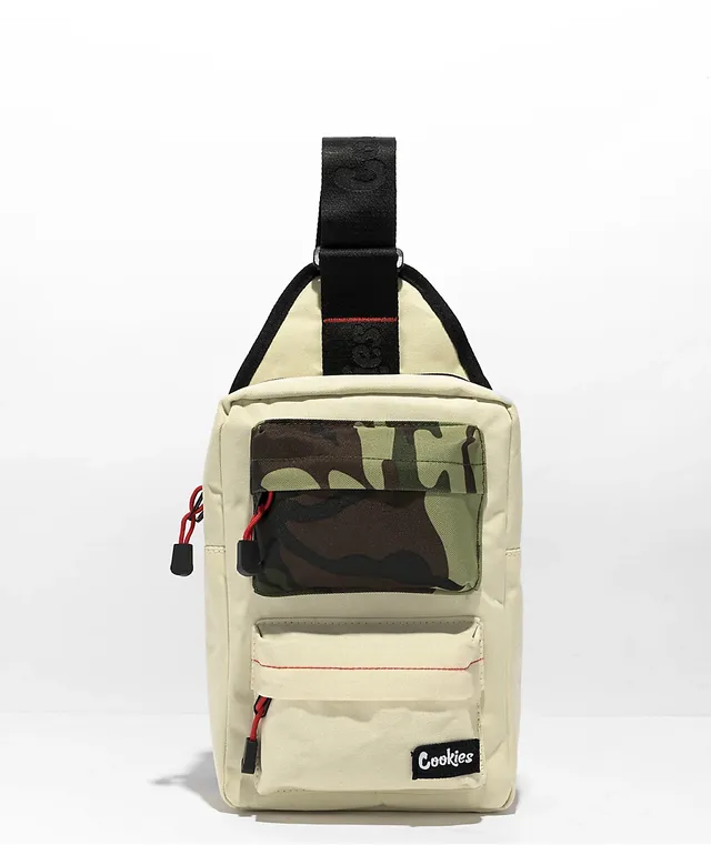 Cookies Rackpack Smellproof Cream Crossbody Bag MainPlace