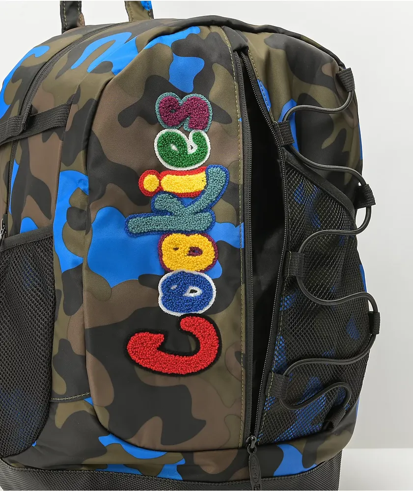 Cookies Smell Proof Blue Camo Bungee Backpack Mall of America