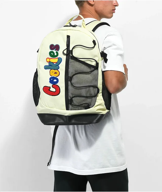 Cookies Smell Proof Bungee Cream Backpack | Arden Fair