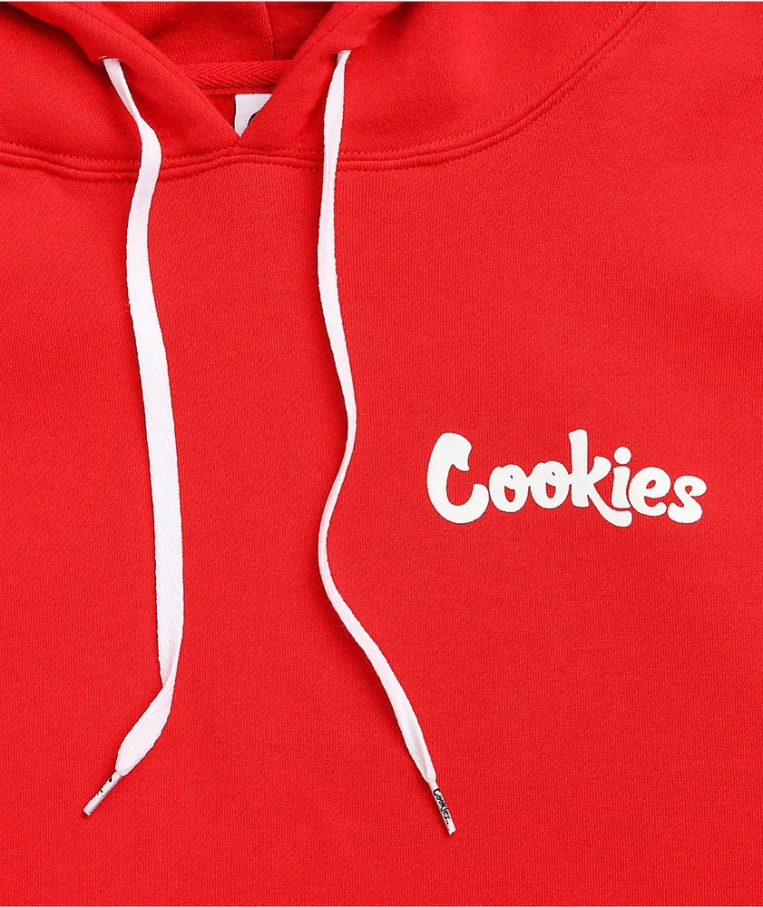 Cookies red hoodie clearance