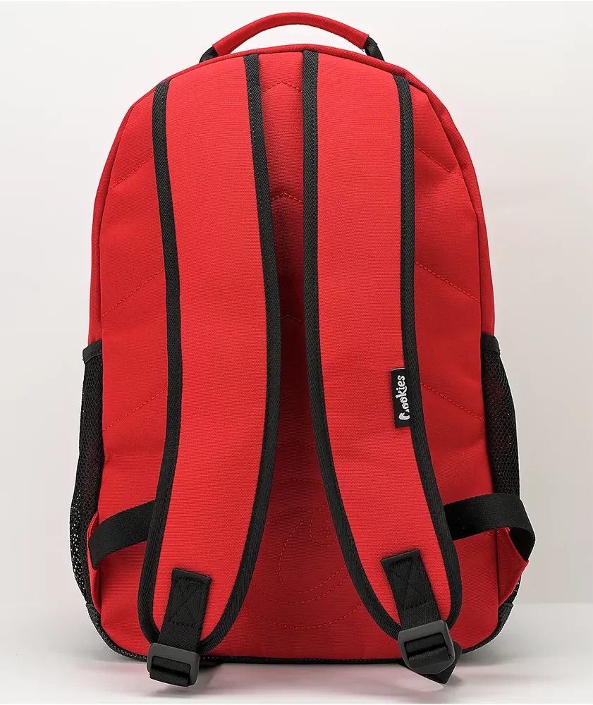 Red cookies backpack shop