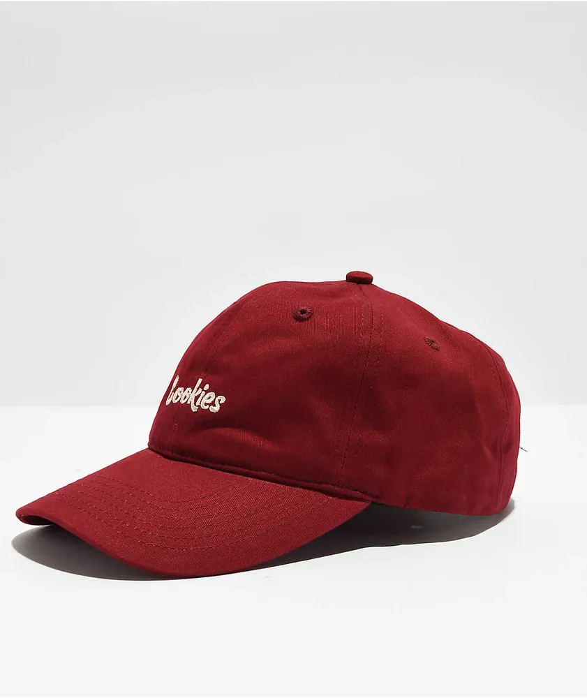 Cookies Thin Mint Burgundy Strapback Hat Hamilton Place