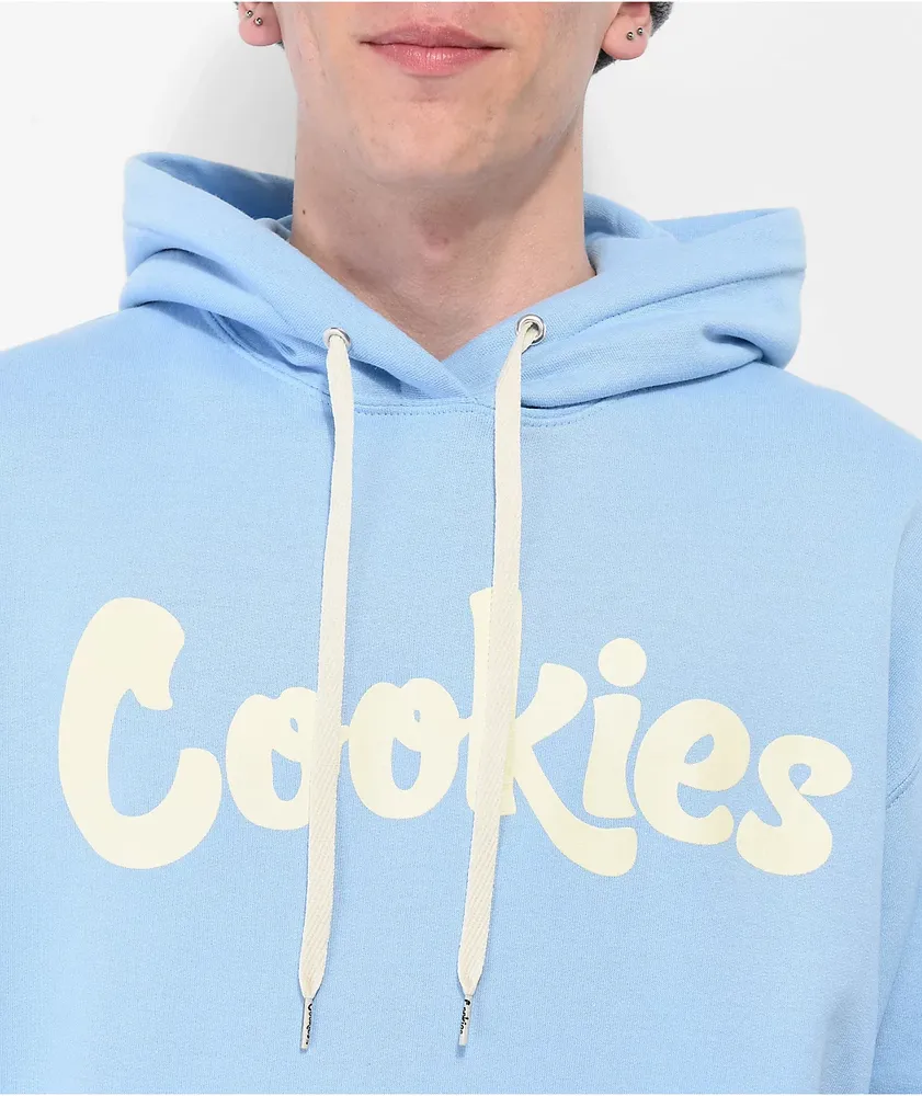 Light sky deals blue hoodie