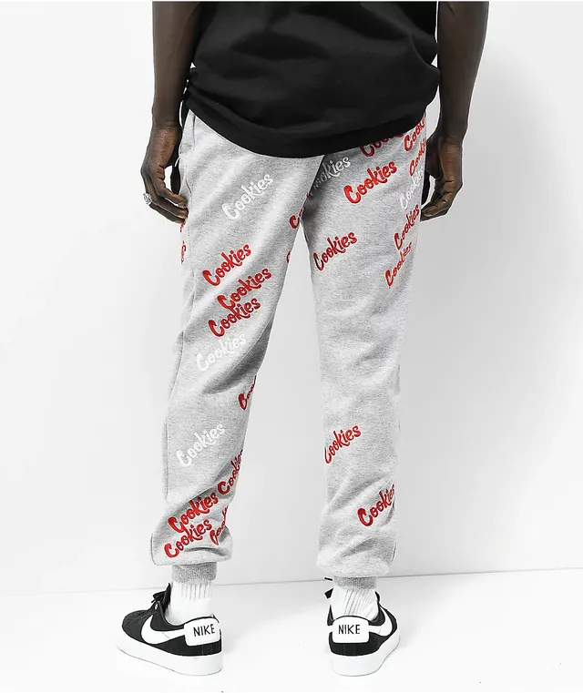 Gray sweatpants cookies store