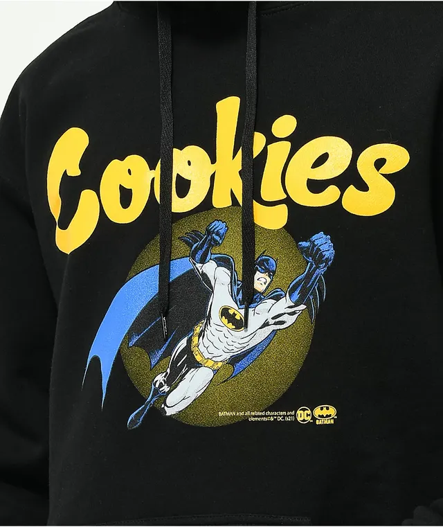 Cookies x Batman Pow Black Hoodie Hamilton Place
