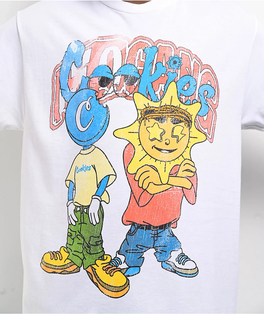 Cookies x Glo Gang Partners In Crime White T-Shirt at Hamilton