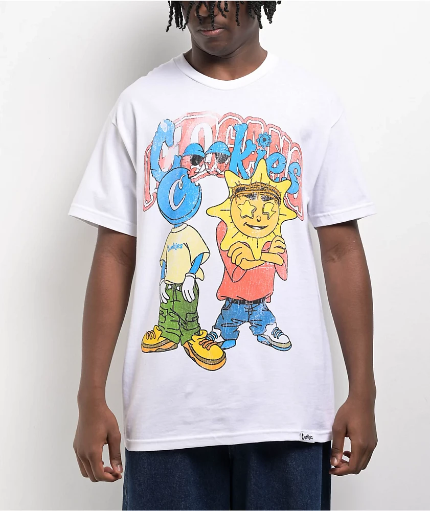 Cookies x Glo Gang Partners In Crime White T-Shirt at Hamilton