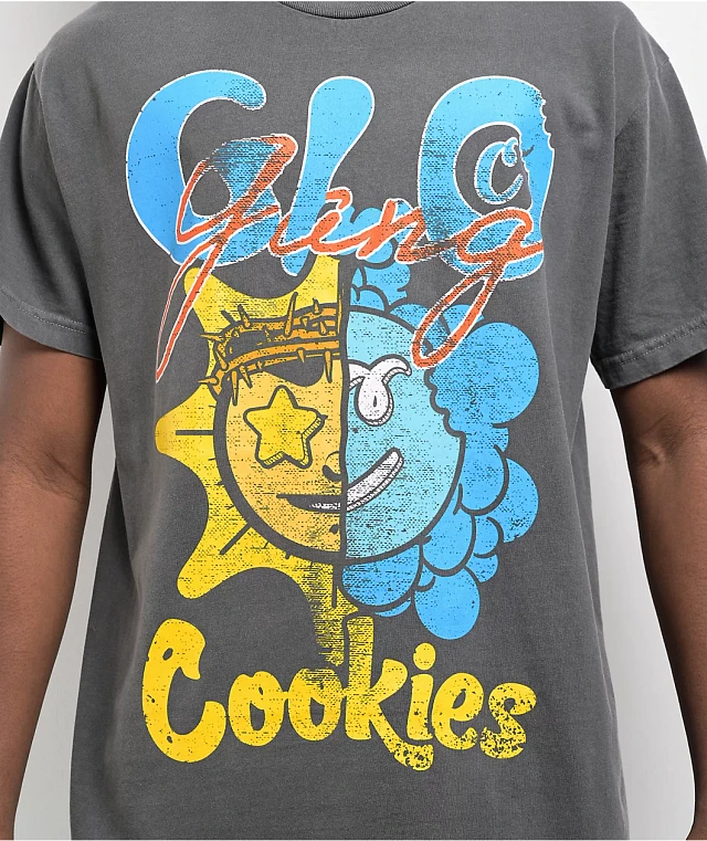 Cookies x Glo Gang Sun Bite Grey T-Shirt | Mission Valley