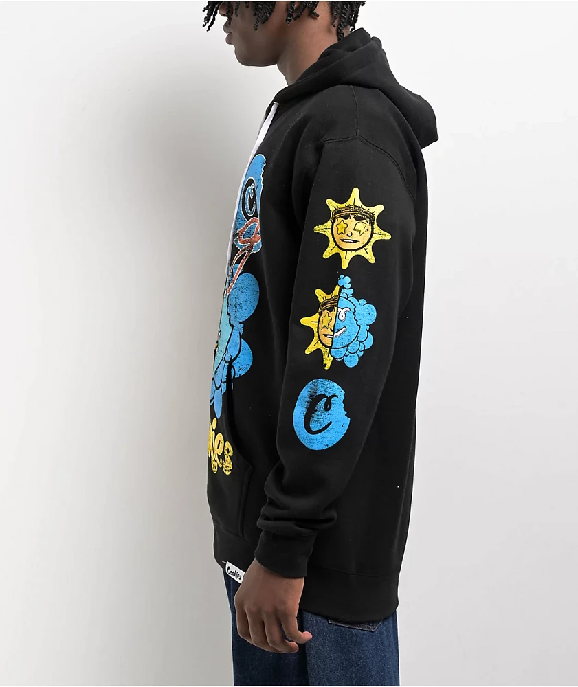 Cookies x Glo Gang Sun C Bite Black Zip Hoodie | Arden Fair