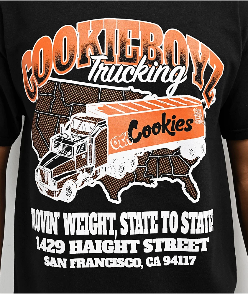 Cookies x OTX BOYZ Moving Weight Black T-Shirt | MainPlace Mall