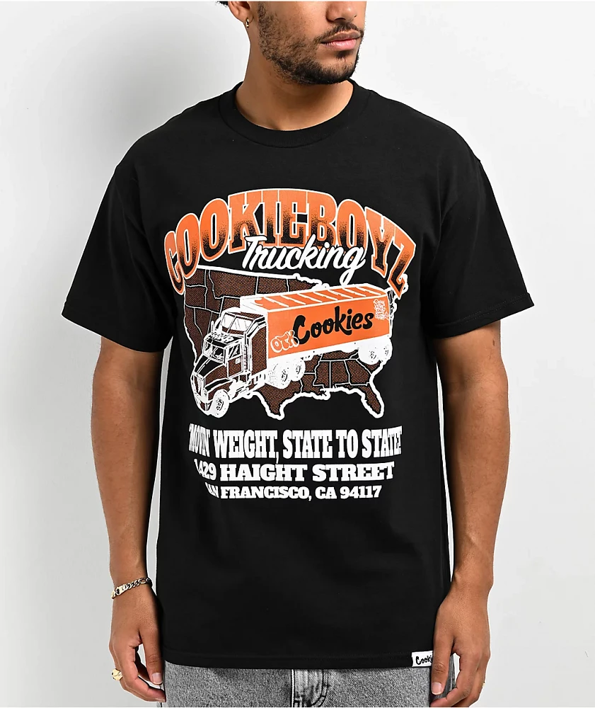Cookies x OTX BOYZ Moving Weight Black T-Shirt | MainPlace Mall