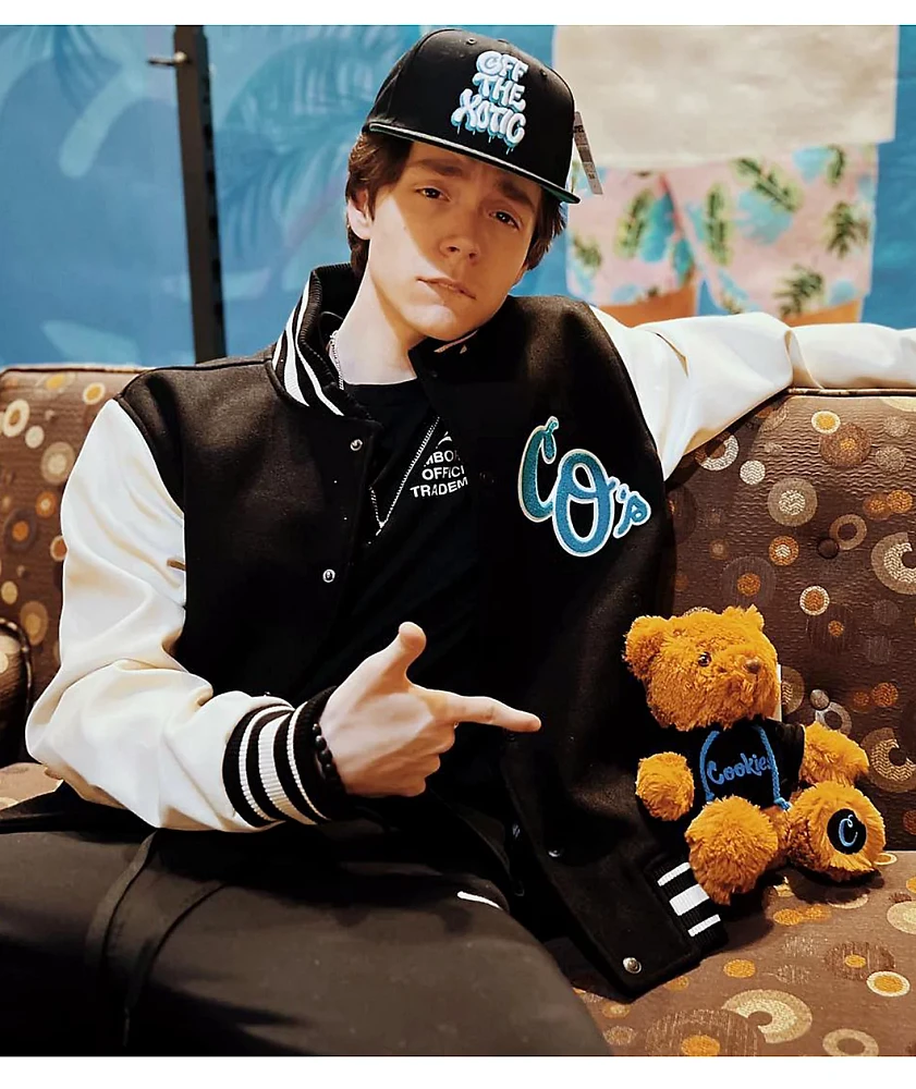 Cookies x OTXBOYZ Black Letterman Jacket | Arden Fair