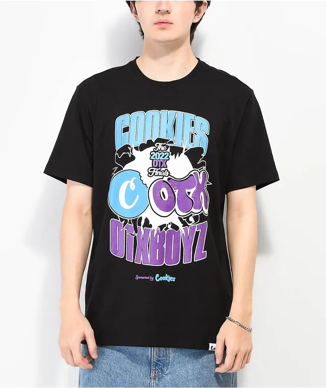 みっきーSHOP Cookies x OTXBOYZ Finals Black T-Shirt | MainPlace Mall
