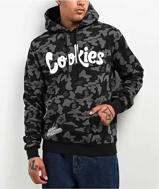 Zumiez camo hoodie top