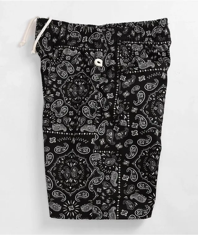 Cookman Black Paisley Shorts | Arden Fair