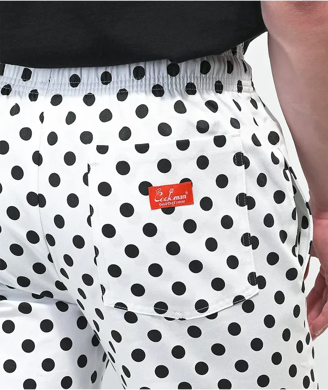 Polka dot clearance chef pants