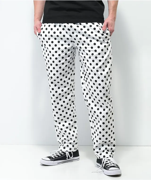 Polka dot chef pants online