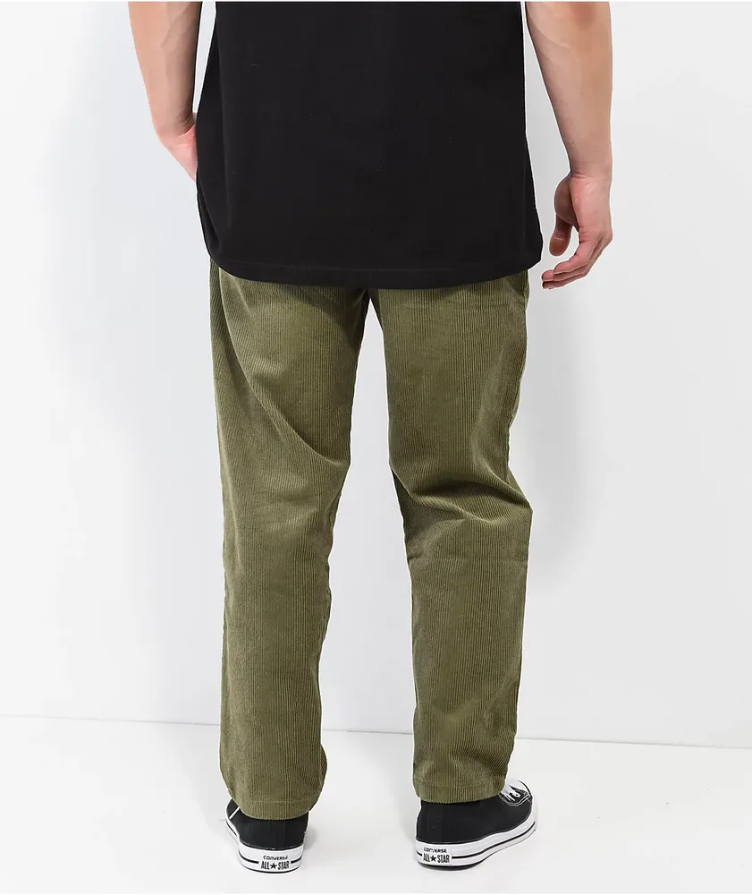 Cookman Khaki Green Corduroy Chef Pants at CoolSprings Galleria in