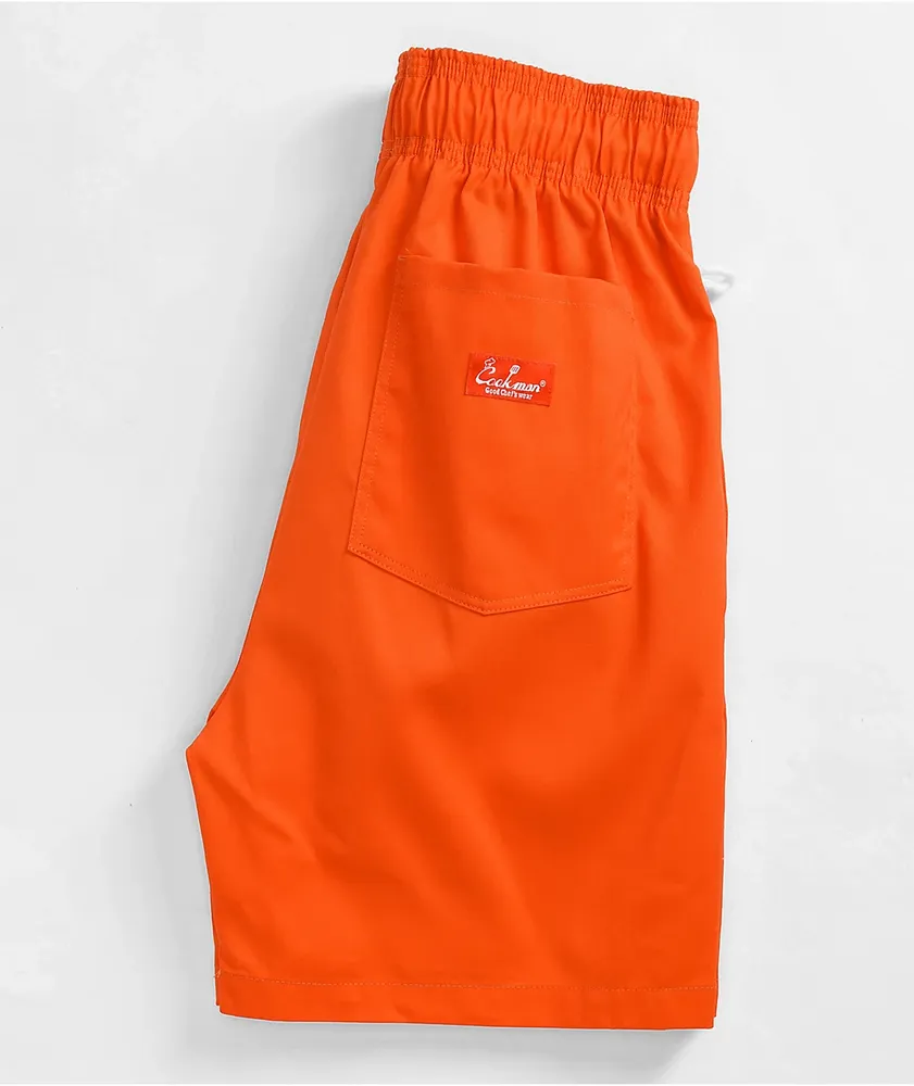 Cookman Solid Orange Shorts at CoolSprings Galleria in Franklin, TN