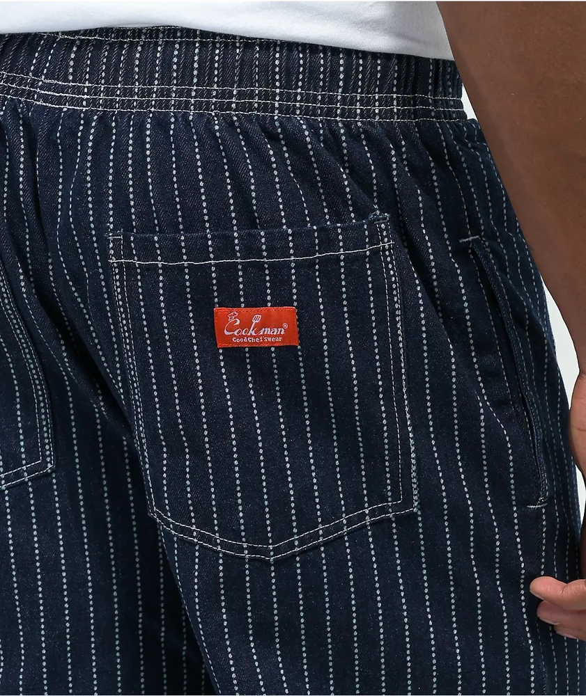 Denim discount chef pants