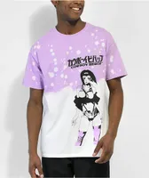 Cowboy Bebop Faye Valentine Pink Washed T-Shirt at Hamilton Place