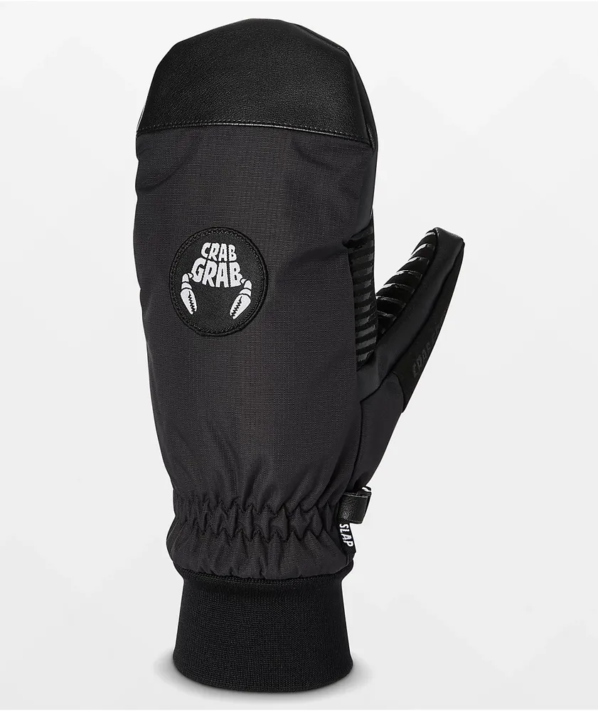 Crab Grab Slap All Black 15K Snow Mittens CoolSprings Galleria