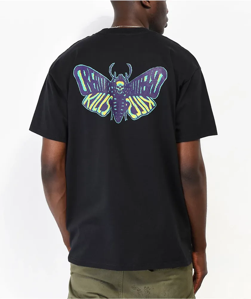 Creature Deathmoth Black T Shirt Shop Midtown