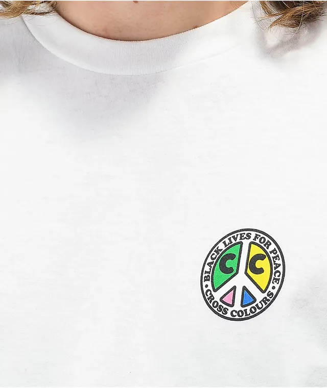 Colour of peace deals t shirt