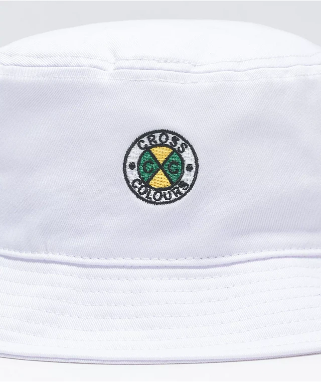 Cross Colours x Boyz N The Hood White Bucket Hat | MainPlace Mall