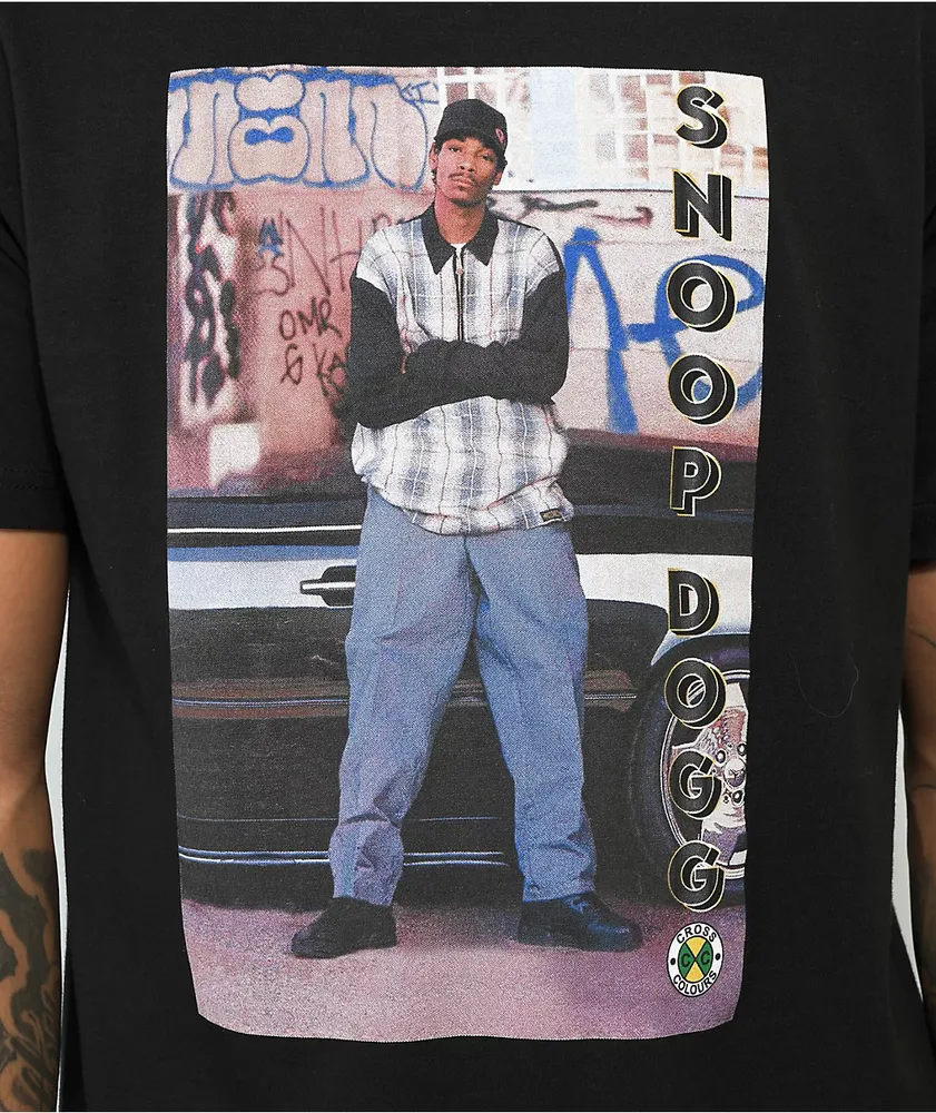 Cross Colours x Snoop Dogg 90s Black T-Shirt | Liberty Center