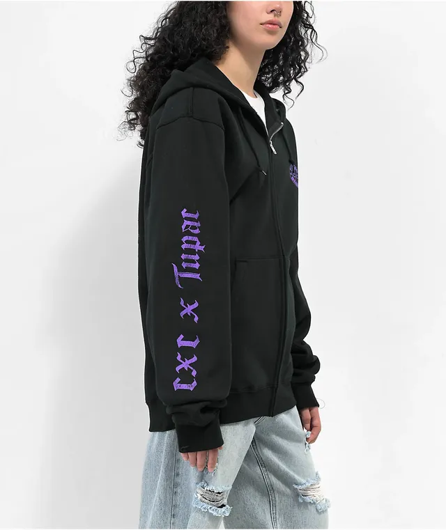 Tupac cropped 2025 hoodie