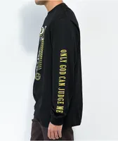 Cross Colours x Tupac Shakur Profile Black Long Sleeve T Cross Colours x Tupac Shakur Profile Black Long Sleeve T