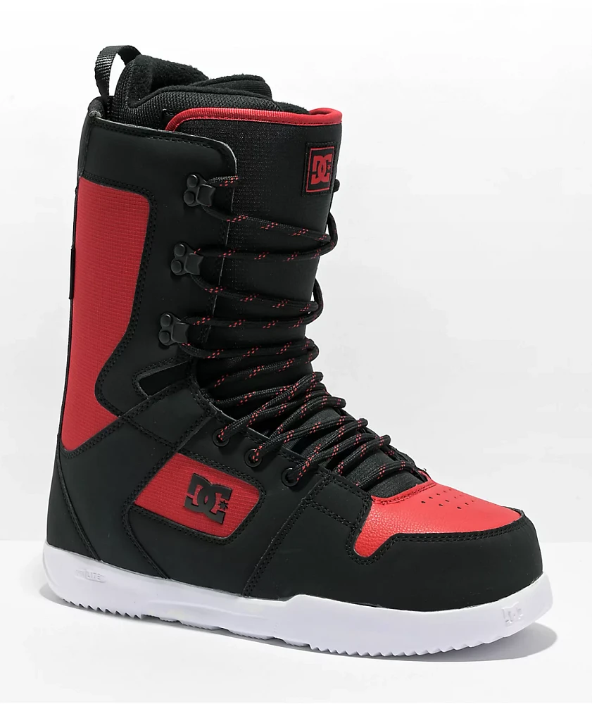 DC Phase Black & Red Snowboard Boots 2023 Hamilton Place