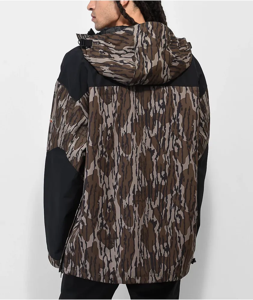 DC BOARDING×MOSSY OAK　アノラックジャケット DC x Mossy Oak 43 Bottomland Camo Anorak Snowboarding Jacket at