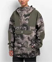 DC 迷彩 スノーボードウェア M 15K board DC Shoe Co Men's Size XS Waterproof 15k Snowboard Jacket Coat