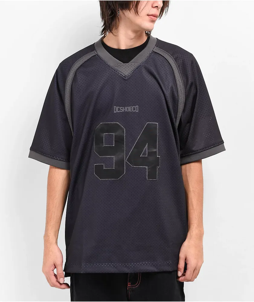 DC x Slayer Black Football Jersey | MainPlace Mall