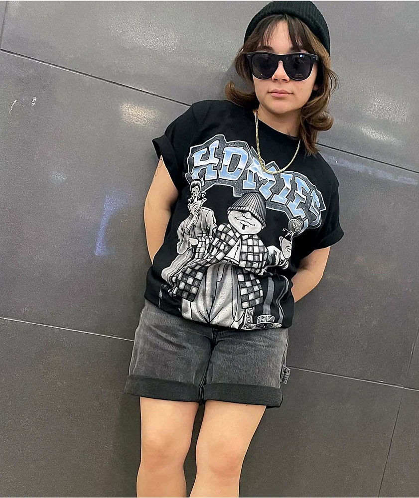 DGA Eightball Trio Homies Black T-Shirt at Hamilton Place in