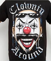 DGA Homies Big Face Clown Black T-Shirt at Hamilton Place in