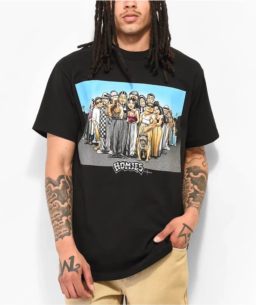 DGA Homies Group Black T-Shirt | MainPlace Mall