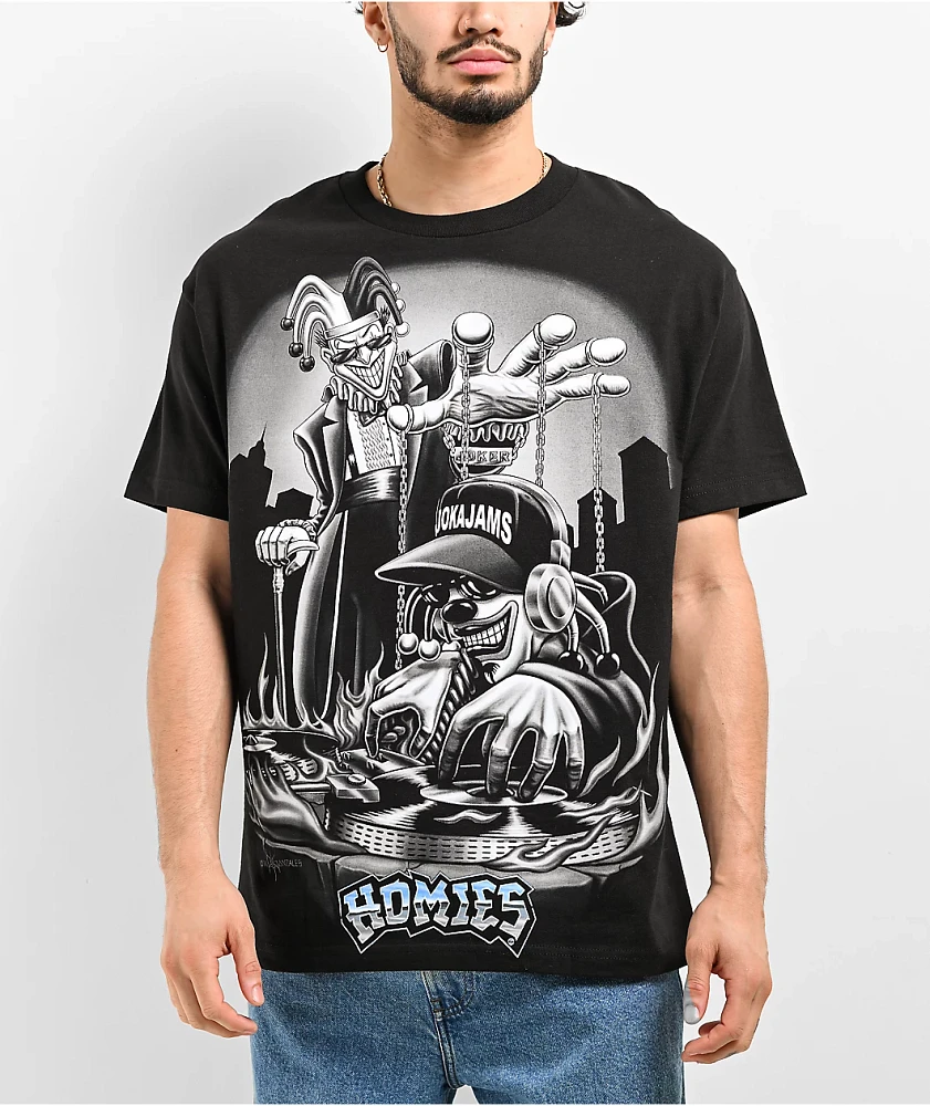 DGA Homies Joka Jams Black T-Shirt | Arden Fair