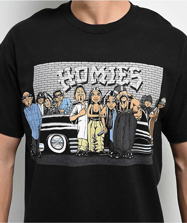 【ザ・森東×PARCO】HOMIES BIG TEE （2　BLACK） DGA Chango Trio Black T-Shirt | Zumiez