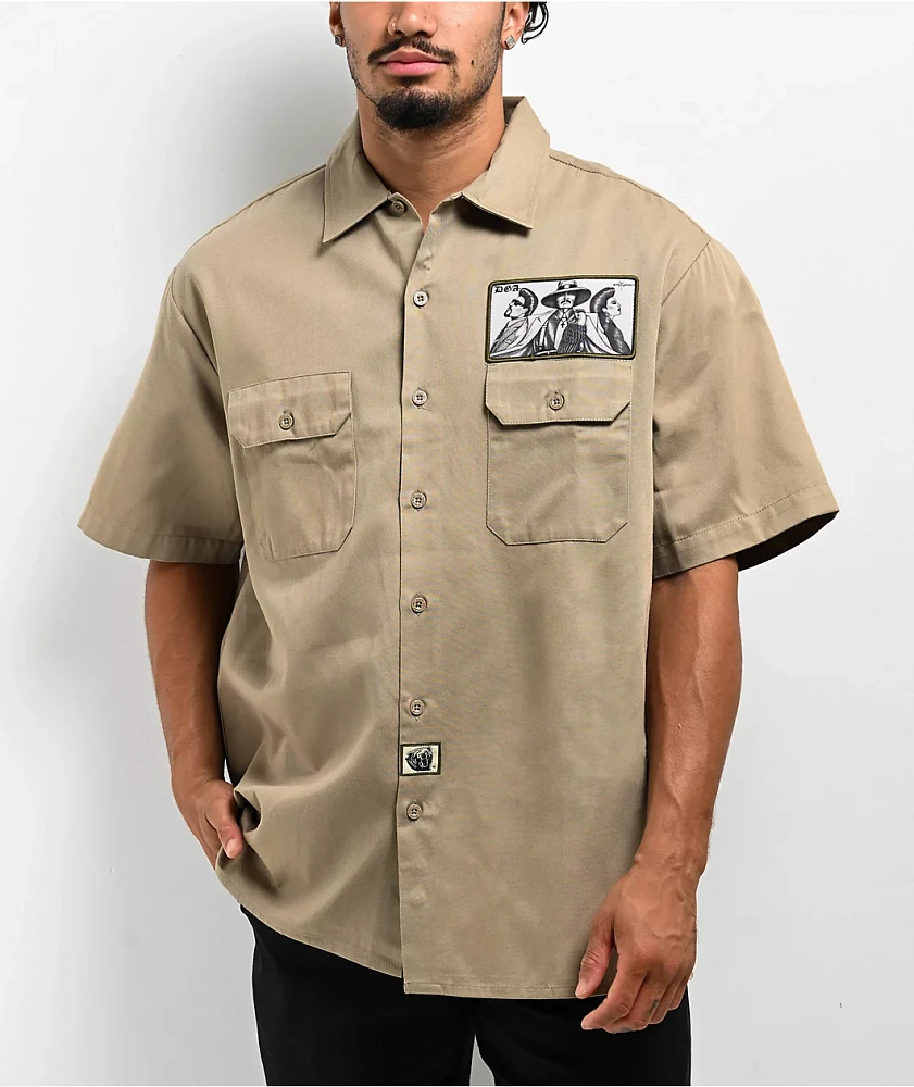 DGA Pachuco Pride Beige Work Shirt at Hamilton Place in