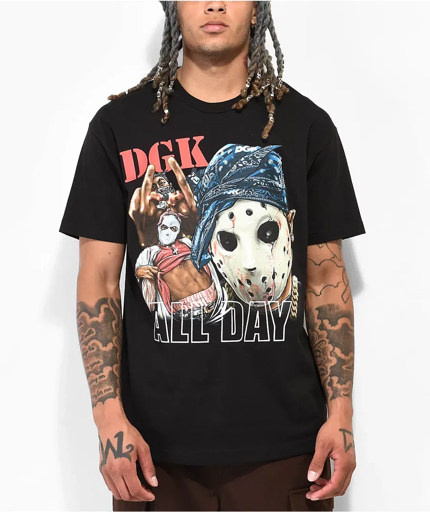 DGK Animated Black T Shirt CoolSprings Galleria