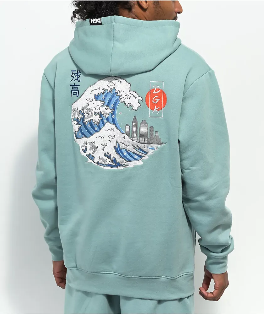 Seafoam cheap green hoodie