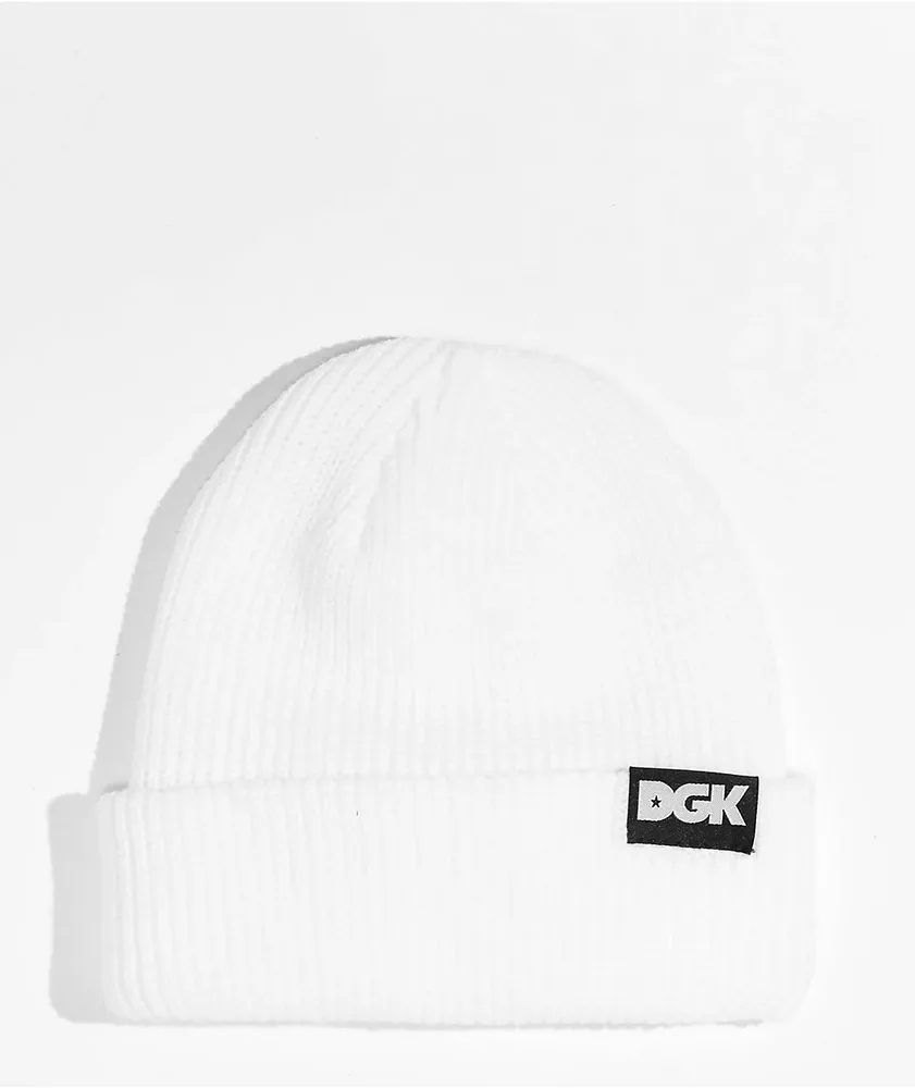 DGK Classic White Beanie CoolSprings Galleria