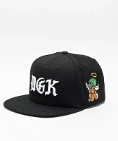 DGK Crazy Life Black Snapback Hat | MainPlace Mall