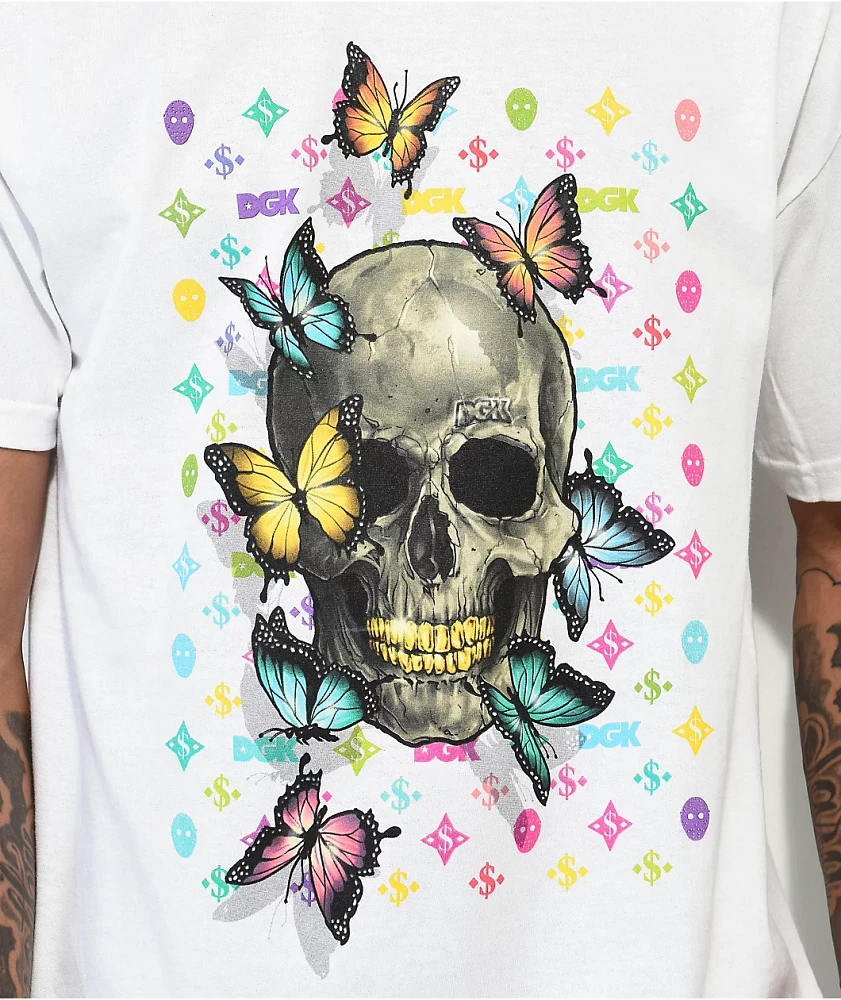DGK Dead Dream White T-Shirt at CoolSprings Galleria in Franklin, TN