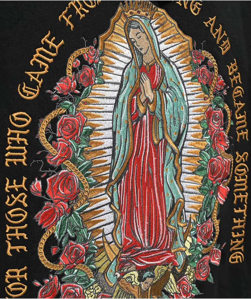 DGK Guadalupe Embroidered Black Hoodie at CoolSprings Galleria in