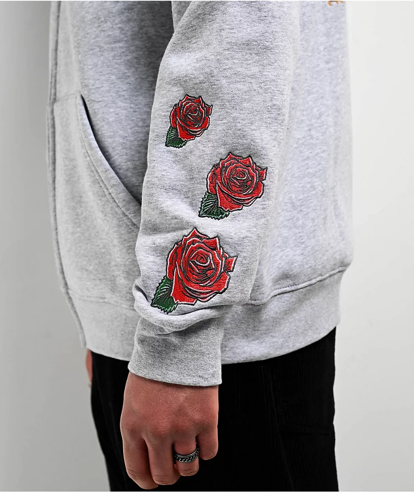 DGK Guadalupe Grey Zip Hoodie | Arden Fair